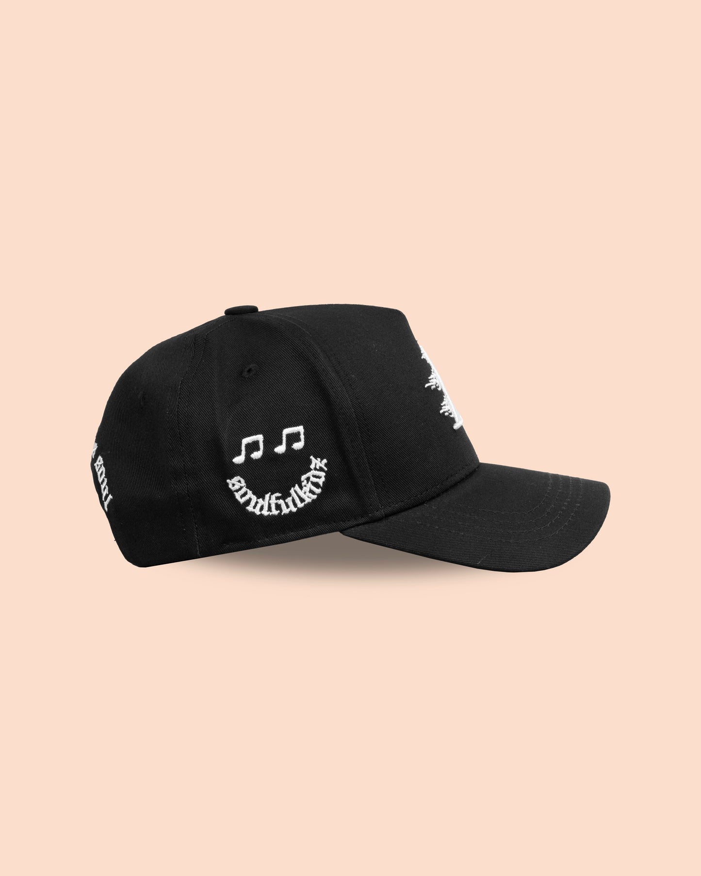 LA Flame Hat Youth- Black