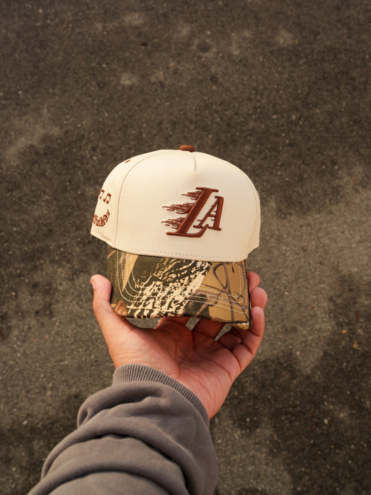 LA Flame Hat Youth Size- Camo
