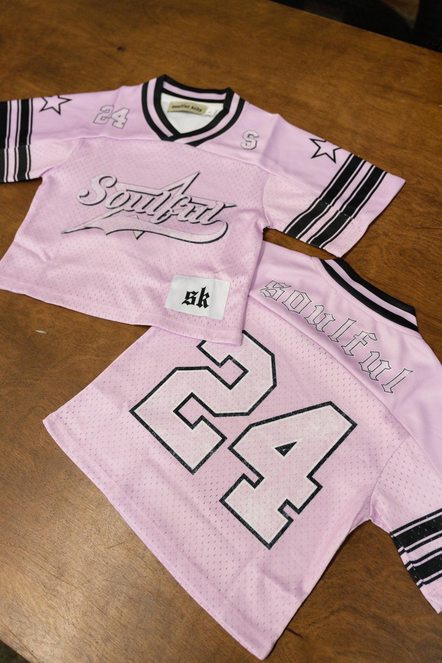 Soulful League Jersey- Pink