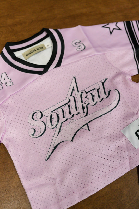 Soulful League Jersey- Pink