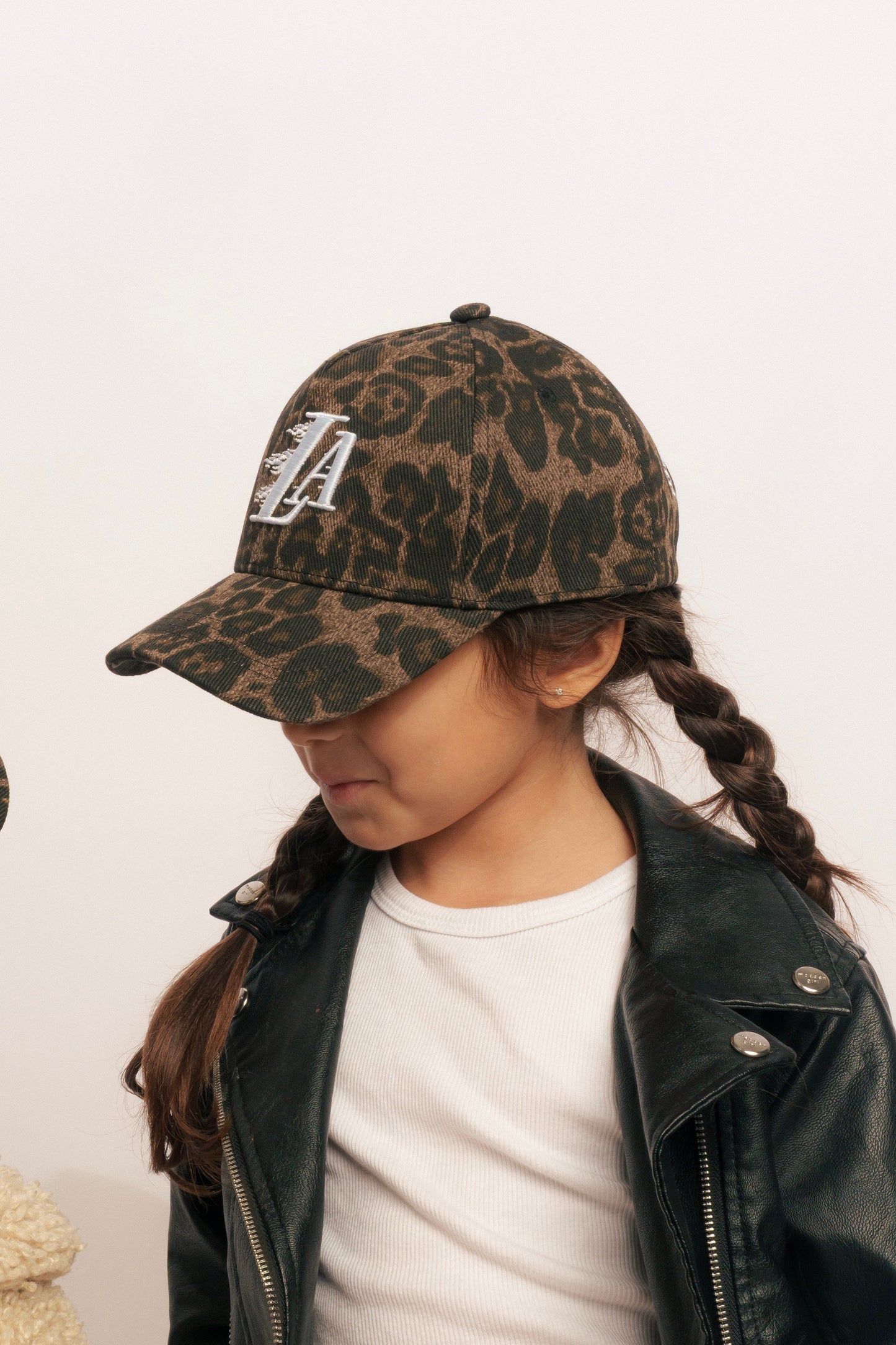 Wild Flame Toddler Hat- Cheetah & Black