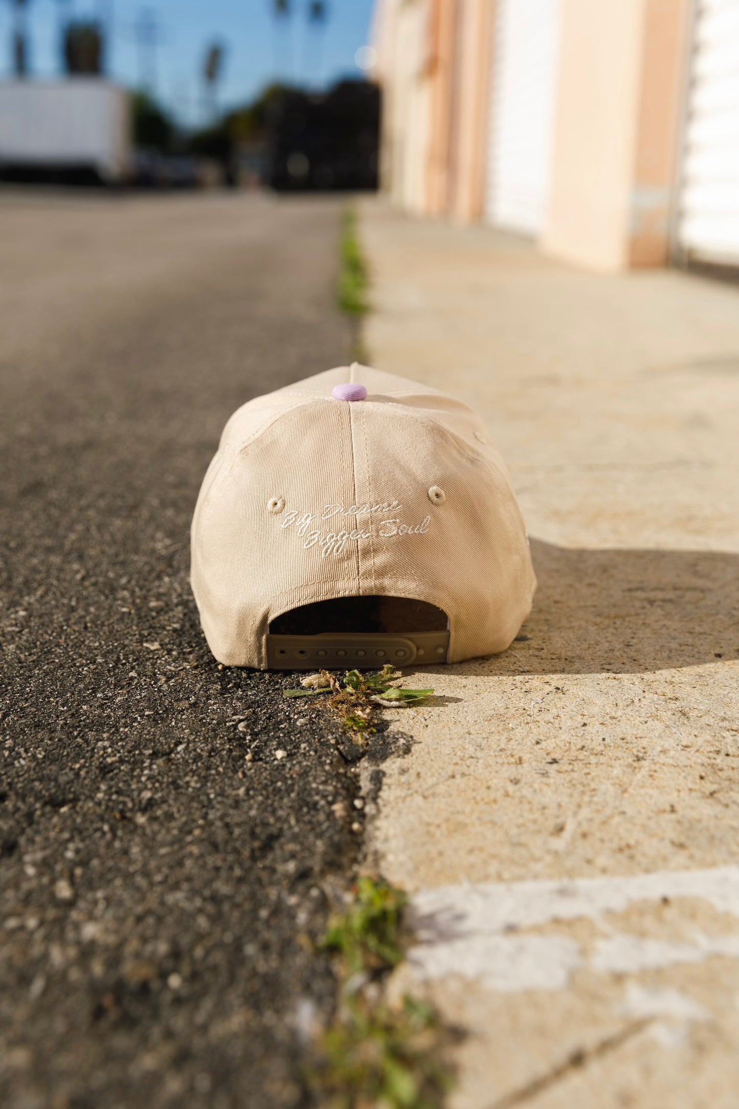 LA Flame Hat Toddler Size- Purple