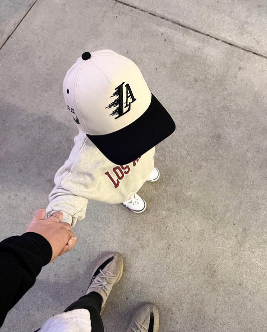 LA Flame Hat Toddler Size- Natural